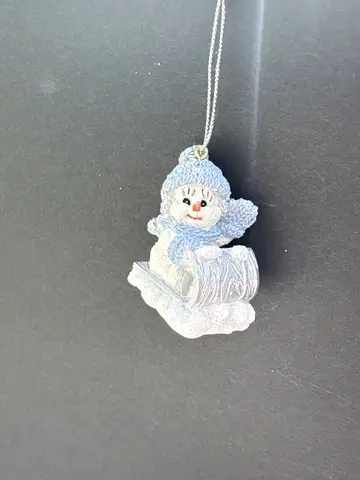 Tobogganin Ornament