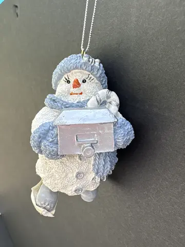 Blizzy with Box Car Ornament