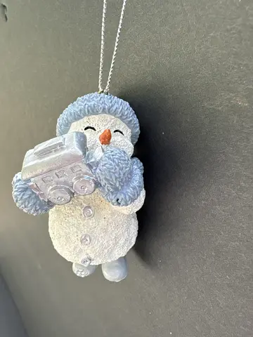 Powder with Caboose Ornament
