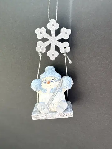 Frostbite on Swing Ornament