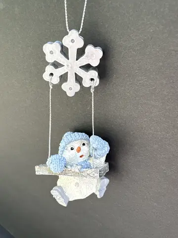 Avalanche on Swing Ornament