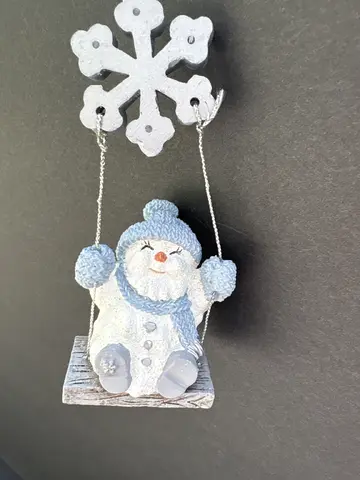 Melty on Swing Ornament