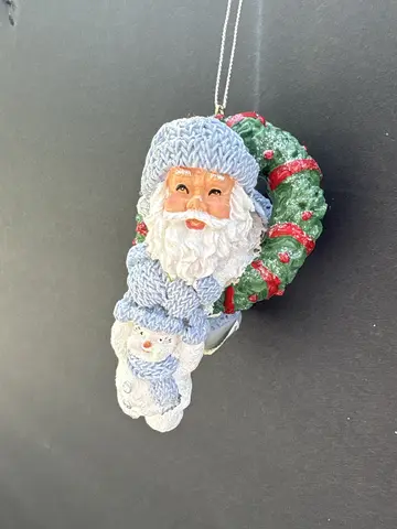 Santa Ornament / Wreath