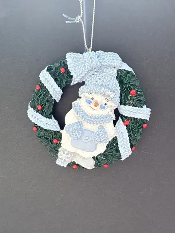 Slick Wreath Ornament