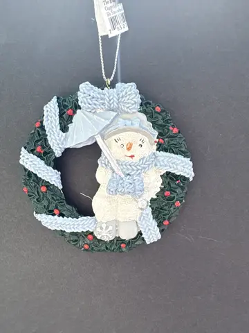 Snowbelle Wreath Ornament