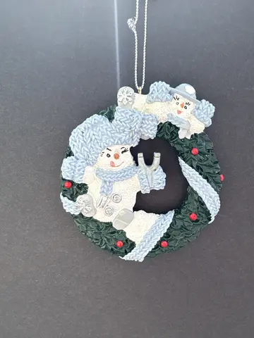 Slip Slide Wreath Ornament