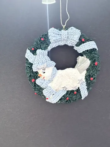 Crystal Wreath Ornament