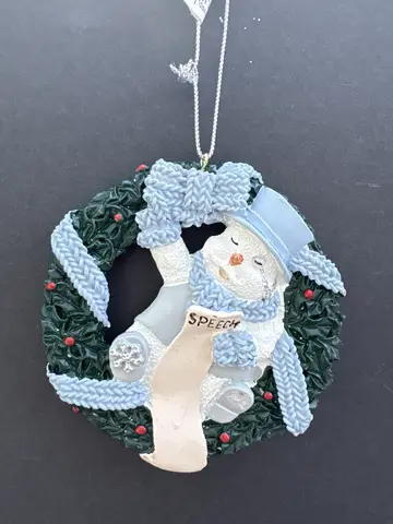Blustery Wreath Ornament