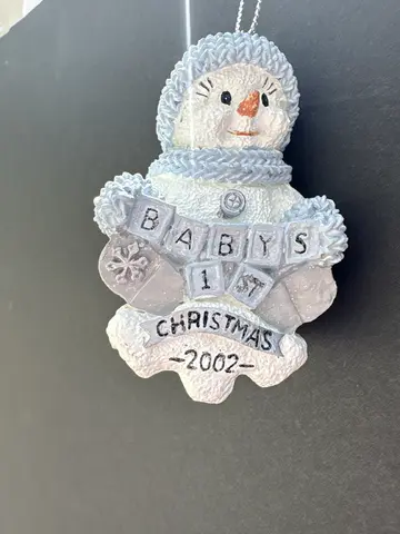 Baby's 1st Christmas Ornament