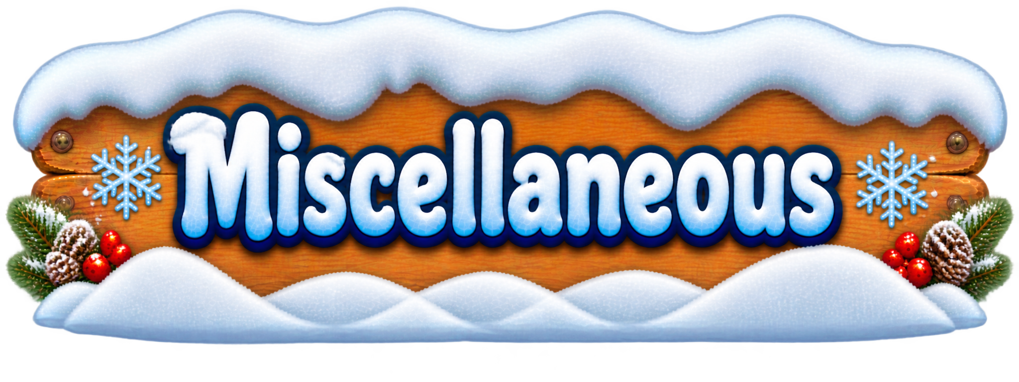 Miscellaneous